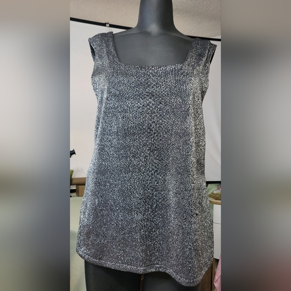 Retro Shimmery Cinema Eloile Tank Top sz XL - Picture 1 of 3
